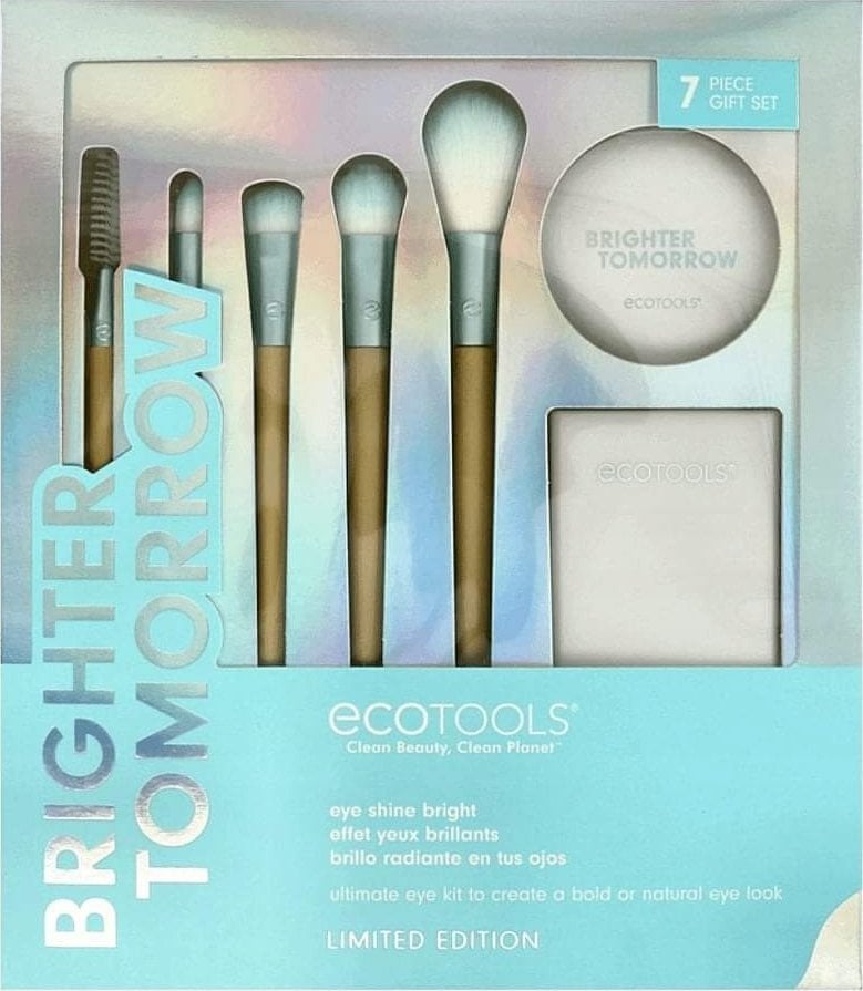 EcoTools Brighter Tomorrow Set EcoTools: EcoTools, Pointed, Concealer Brush + EcoTools, Large, Eyeshadow Brush + EcoTools, Diffuse, Eyeshadow Brush +