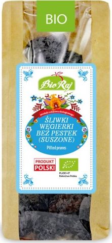 Bio Raj ŚLIWKI WĘGIERKI BEZ PESTEK (SUSZONE) BIO 200 g - B