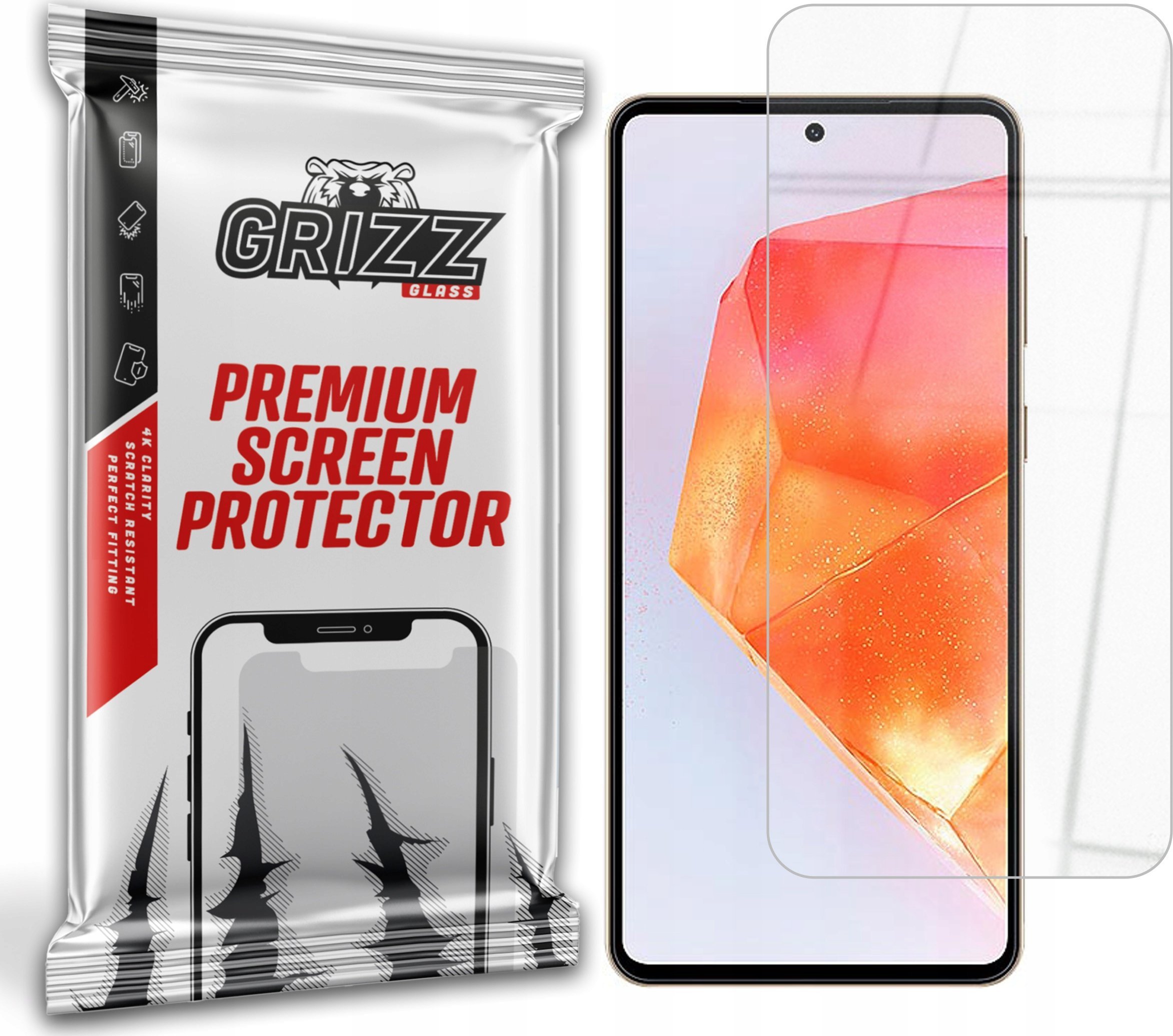 GrizzGlass Szkło hybrydowe GrizzGlass HybridGlass do Samsung Galaxy C55