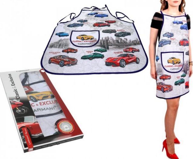 Carmani Fartuszek kuchenny - Classic Exclusive, modern car (CARMANI)