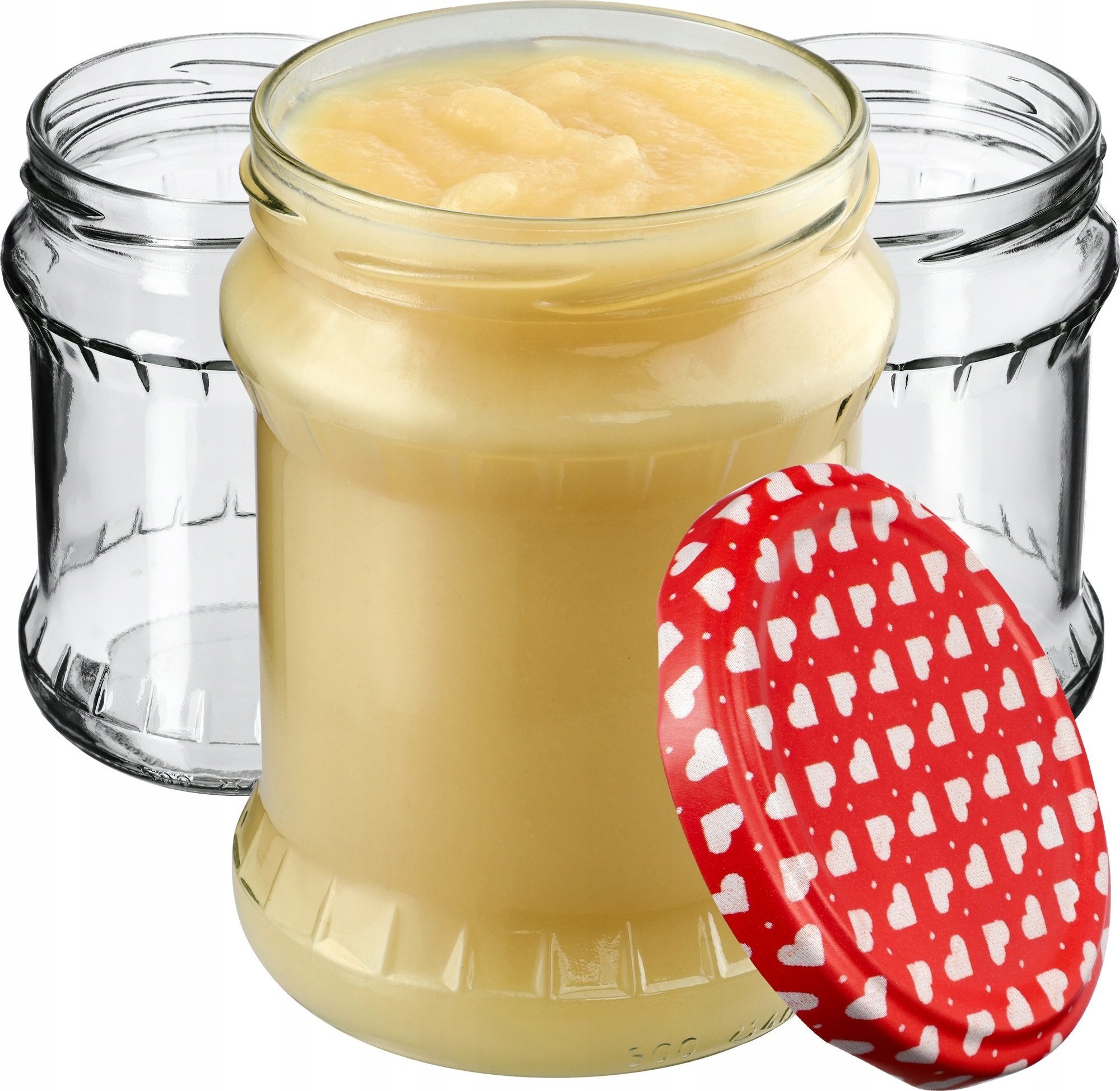 Kadax 16x Słoik Szklany 500ml Na Przetwory Miód Dżem