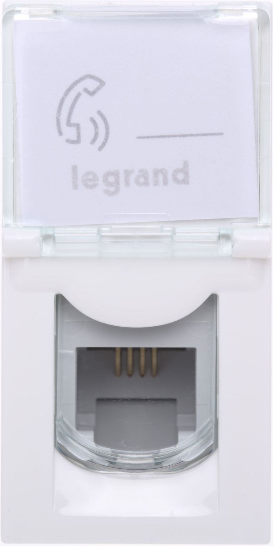 Legrand Gniazdo telefoniczne RJ11 białe (078730)
