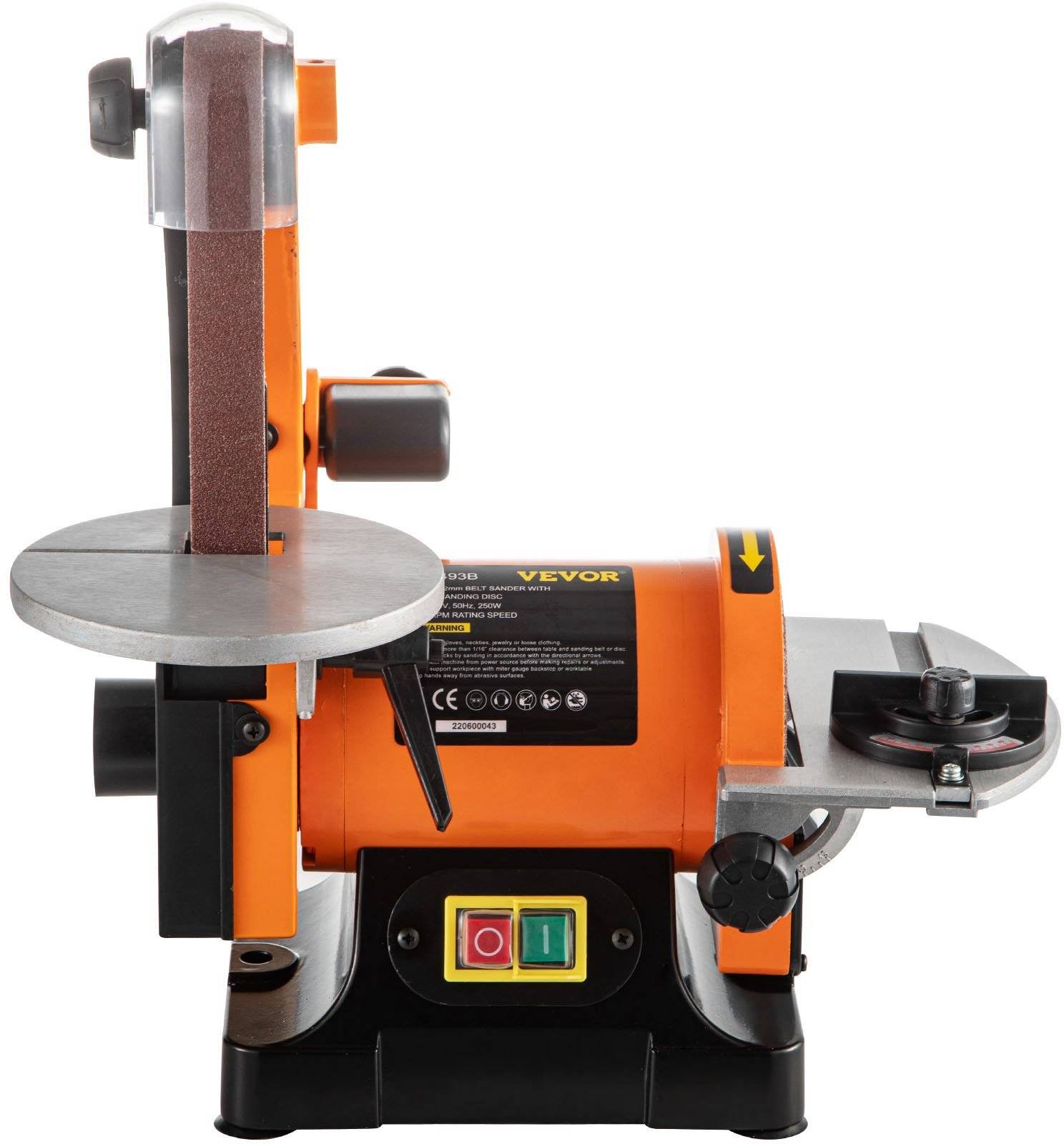 Szlifierka taśmowa tarczowa stołowa 250 W