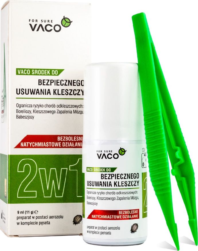 Vaco VACO_Środek do bezpiecznego usuwania kleszczy 9ml