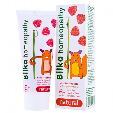 Bilka Homeopathy Dziecięca pasta do zębów 6+ / 50 ml
