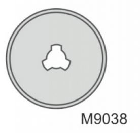 Dedra Ostrza okrągłe do noża bezpiecznego M9036 3 szt. - M9038