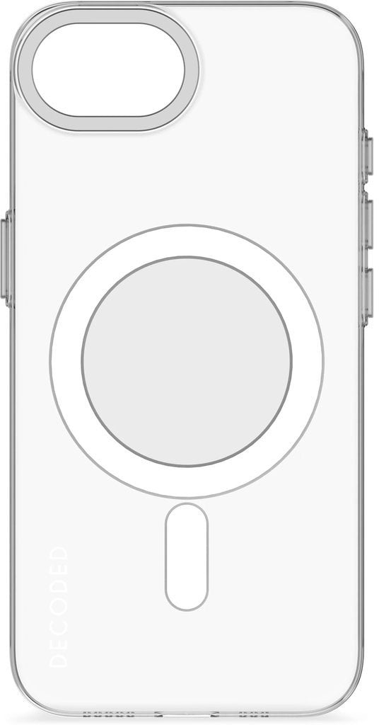 Decoded Plastic Backc. iPhone 16e Transparent White