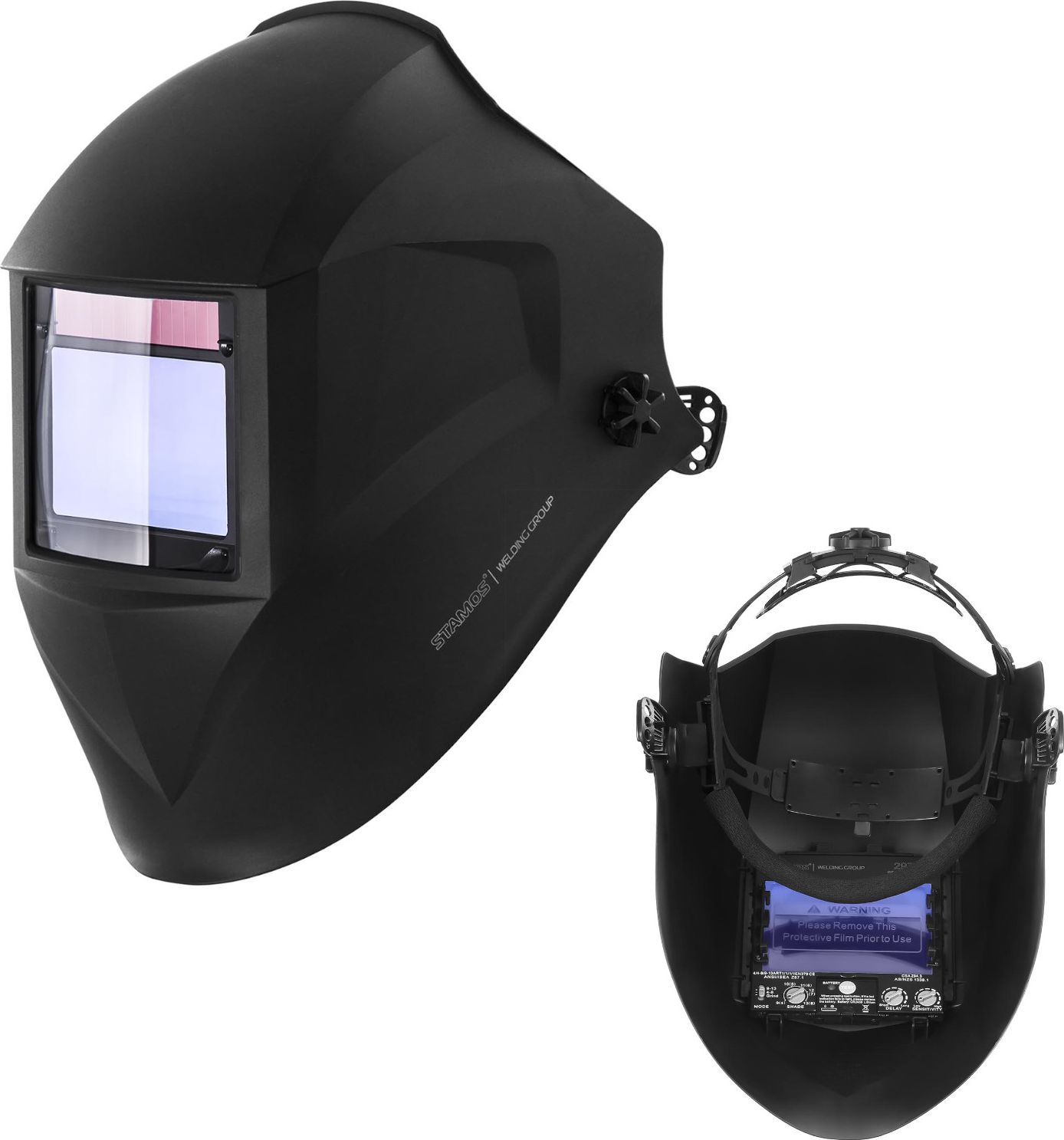 Stamos Maska przyłbica spawalnicza automatyczna samościemniająca Constructor Stamos Germany