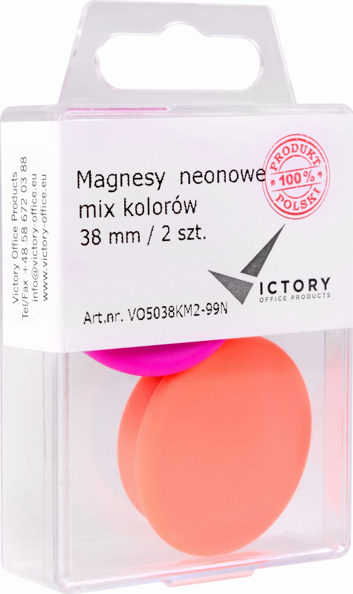 Victory MAGNESY DO TABLIC VICTORY 38 MM MIX KOLOR (2)