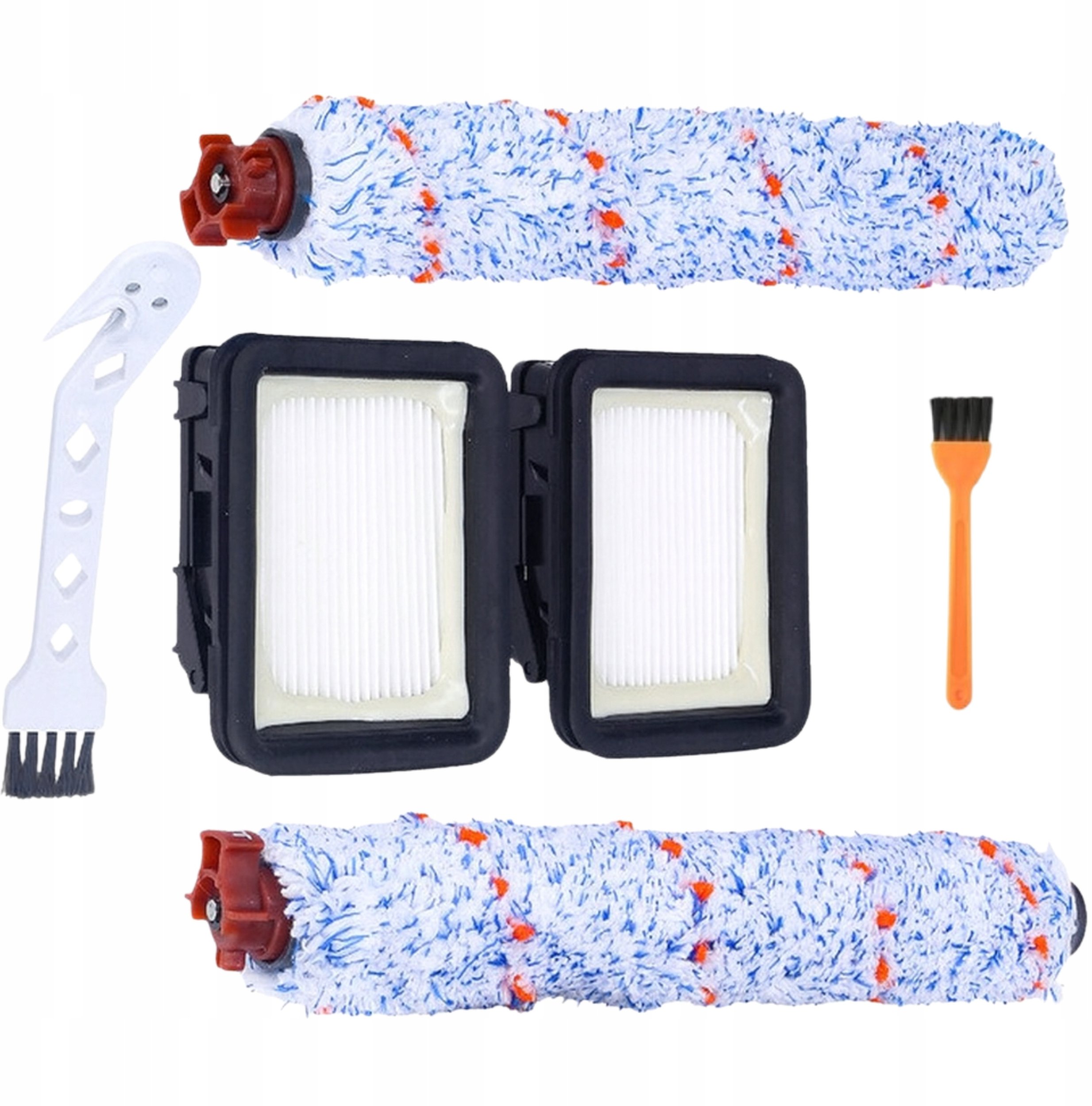 2X SZCZOTKA 2X FILTR DO BISSELL CROSSWAVE 1866 1868 1785 17132 17132