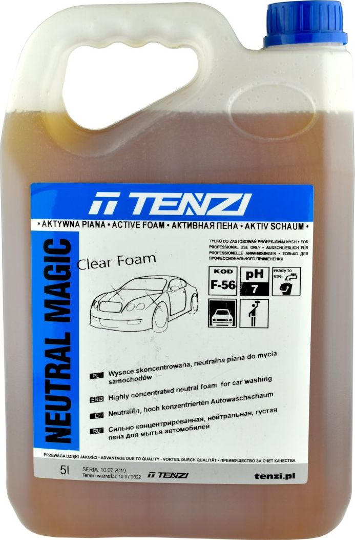 Tenzi Tenzi Neutral Magic Foam Clear piana aktywna do powłok 5L uniwersalny