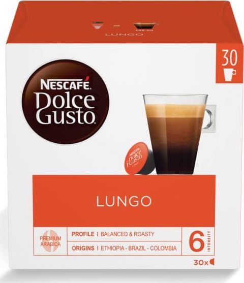 Nescafe NESCAFE DOLCE GUSTO Lungo 30 kapsułek