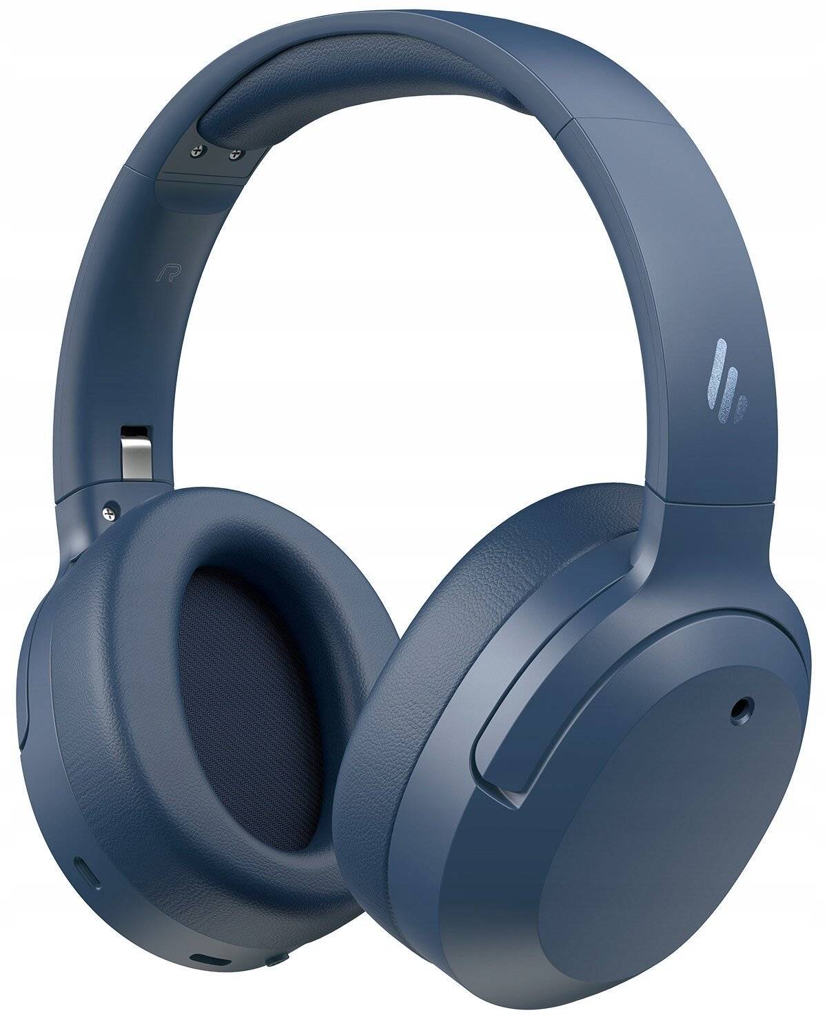 Słuchawki Edifier Bezprzewodowe nauszne słuchawki W820NB Plus Z mikrofonem Bluetooth ANC Niebieski