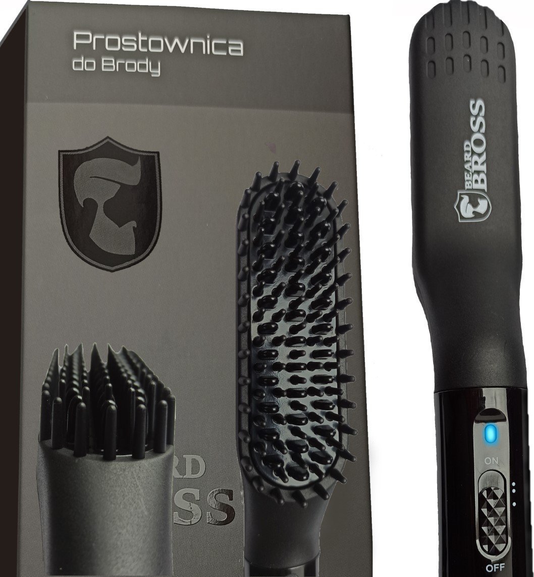 Szczotka prostująca Beard Bross Prostownica Beard Bross do Brody szczotka