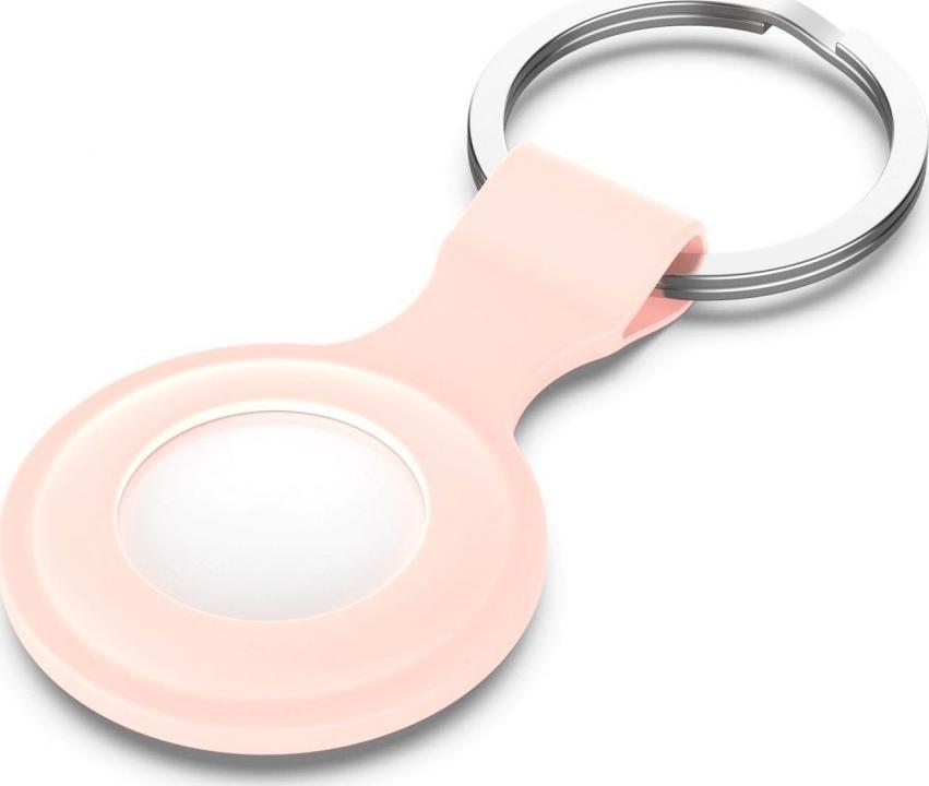 Loco Etui z silikonu Loco Dot Silicone Apple AirTag Pink