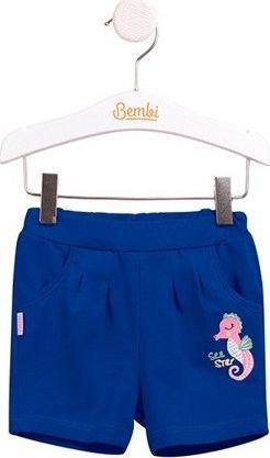 Bembi Bembi Krótkie spodenki bawełna kobalt