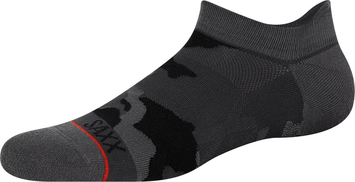 SAXX Skarpetki stopki męskie z bawełną SAXX - czarne moro 38-42