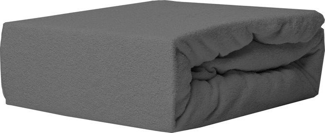 Łóżkoholicy Prześcieradło Gumka Frotte 034C Stal Frota 90x200