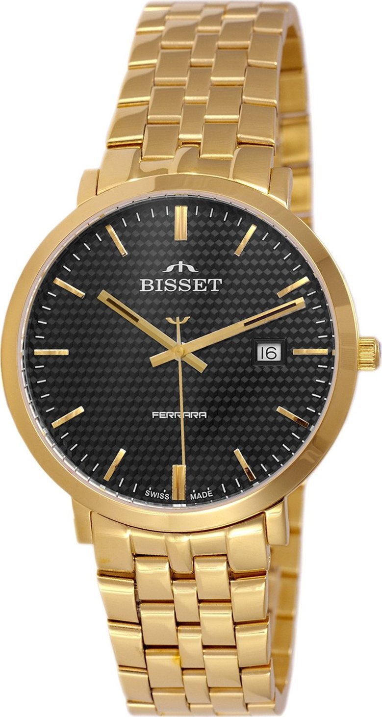 Zegarek Bisset Zegarek męski Bisset BIS186 złoty