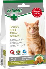 Dr Seidel DR SEIDEL Smakołyki dla Kota na WITALNOŚĆ CBD 50g