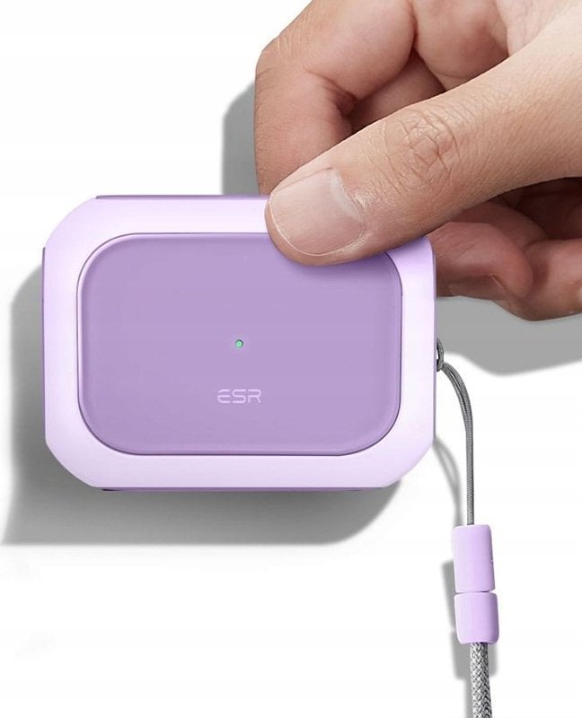 ESR Etui ESR Orbit Halolock MagSafe Apple AirPods Pro 2/1 Lavender
