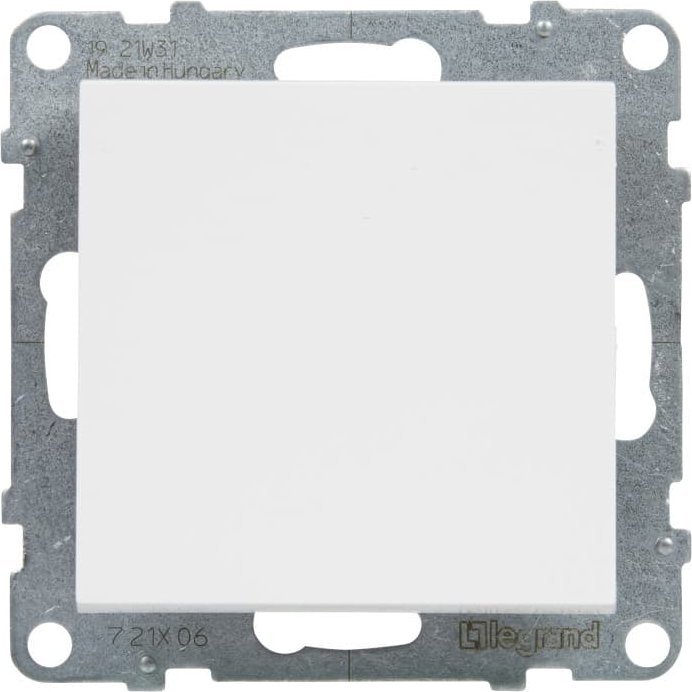 Legrand SUNO Łącznik schodowy biały 10AX 250V zaciski automatyczne 721106