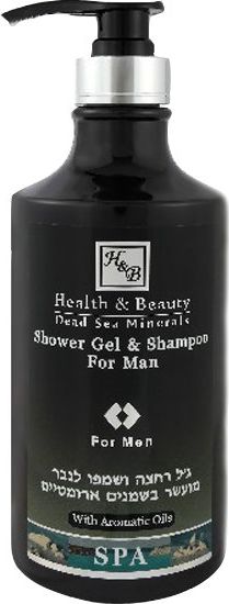 Health and Beauty Szampon do włosów i żel pod prysznic 2in1 780ml