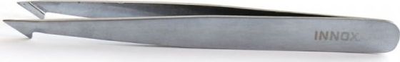 innoxa expert Innoxa VM-T14 Stalowa, bardzo cienka, ścięta pęseta 9,7 cm