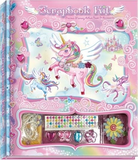 Pulio Zestaw do dekorowania Pecoware Scrapbook Jednorożec