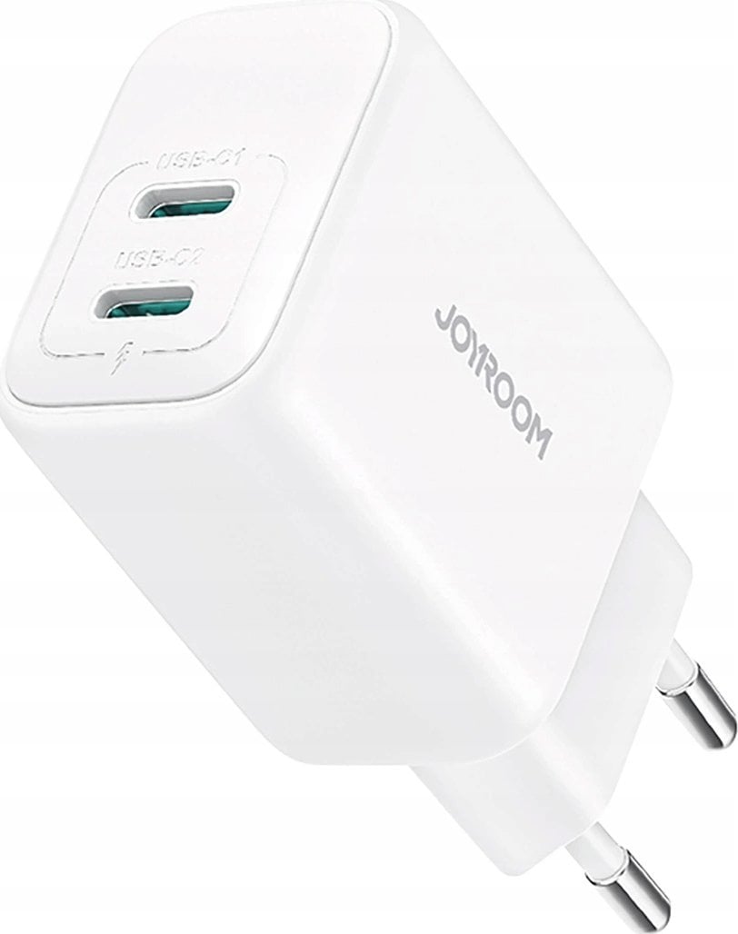 Ładowarka Joyroom Ładowarka Joyroom JR-TCF12 sieciowa 2x USB-C 20W PD / QC 3.0 - biała