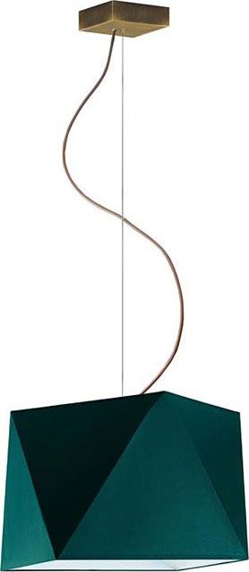 Lampa wisząca Lumes Lampa wisząca LED do salonu - EX282-Dals - 18 kolorów do wyboru Czerwony