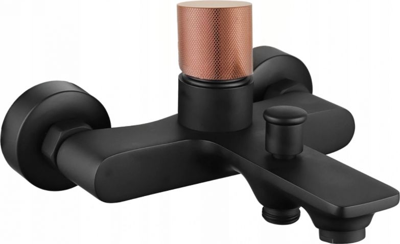 Bateria wannowa Mexen Royo One ścienne czarny