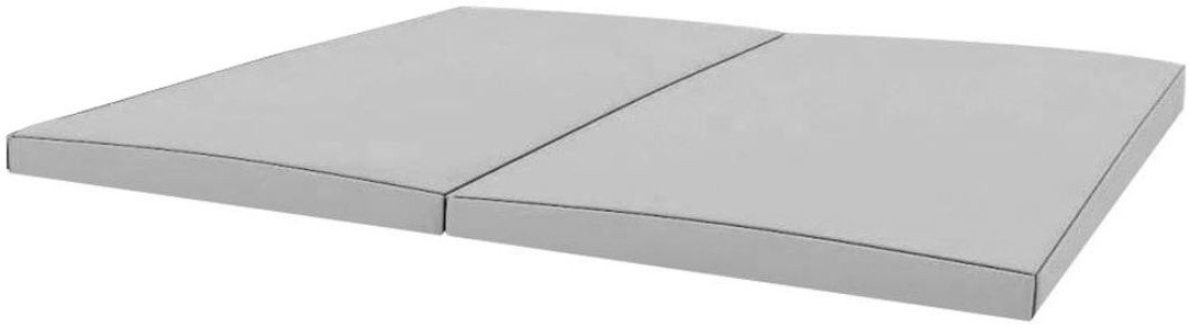 Materac gimnastyczny szary KIDS 200x100x5 cm składany 2-częściowy amortyzacja