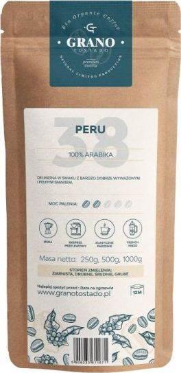 Kawa ziarnista Grano Tostado Peru 1 kg