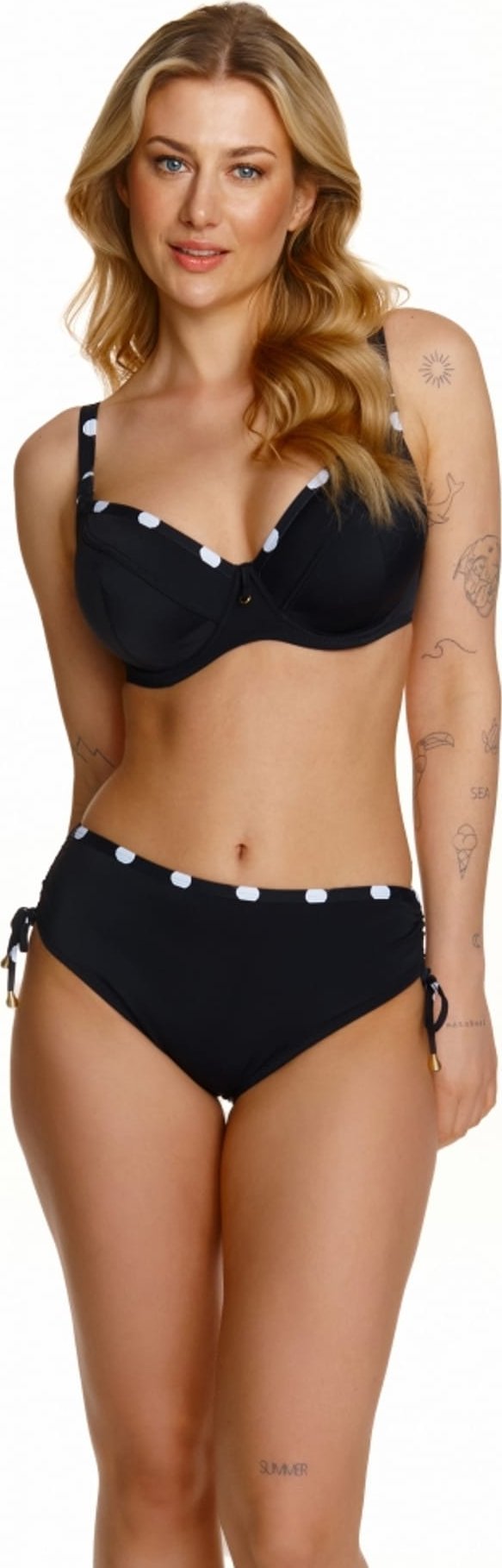 Lupo Biustonosz Kostium Paros Big (kolor czarny, rozmiar 90F)