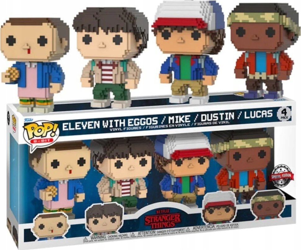 Figurka Funko Pop funko pop! stranger things eleven mike dustin luca
