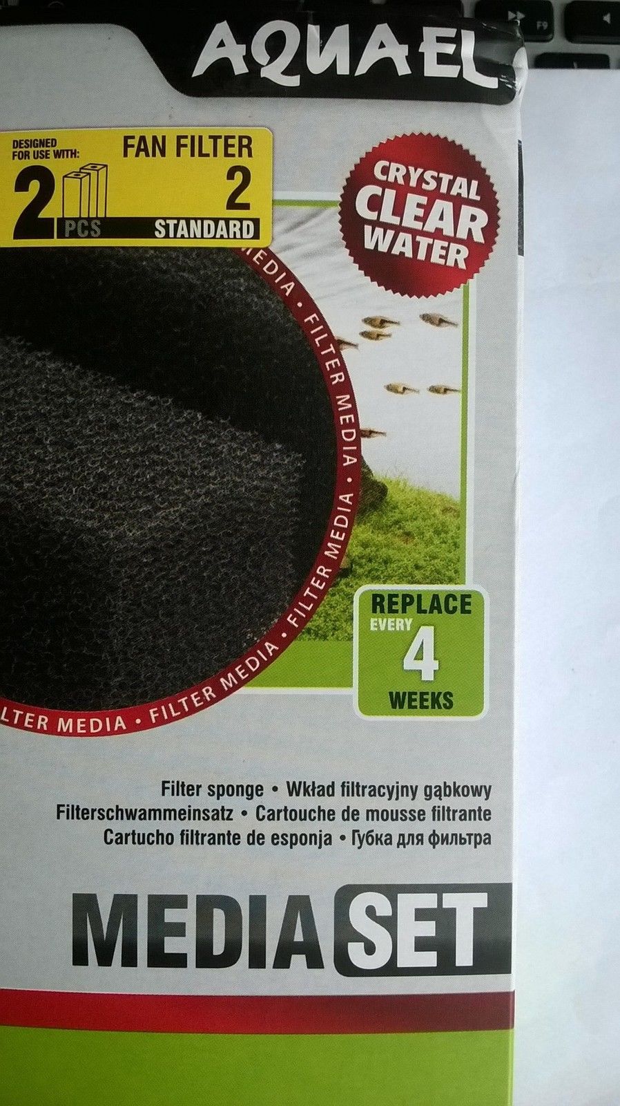 Aquael Aquael Wkład gąbkowy Fan 2 Plus