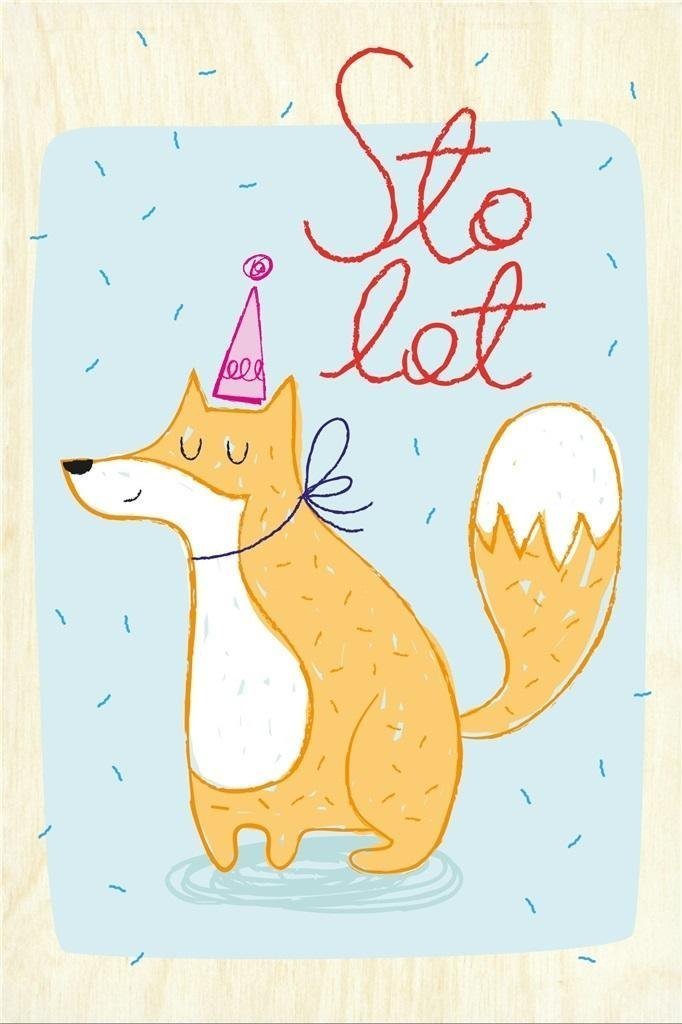 Milin Karnet - Urodzinowy lisek