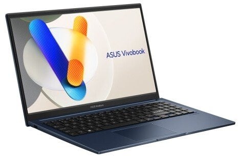 ASUS Vivobook 15 A1504VA-BQ109 i3-1315U 15.6"FHD IPS-level Panel 60Hz 250nits AG 8GB DDR4 SSD512 Intel Graphics WLAN+BT Cam720p NoOS Quiet Blue