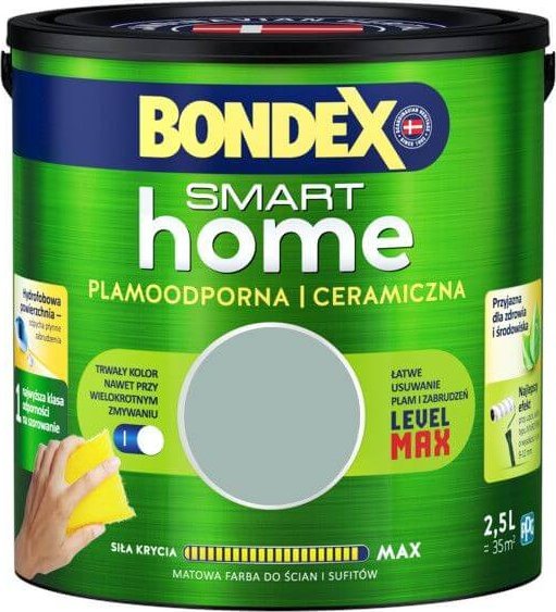 Bondex Farba Smart Home Moc Delikatnej Szałwii 2,5L Bondex