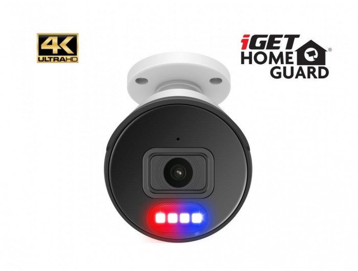 Kamera IP iGET iGET HOMEGUARD HGNHK938CAM - venkovní PoE 4K CCTV IP kamera