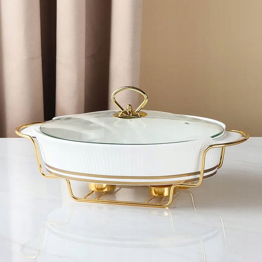 PODGRZEWACZ HD 12436 ZŁOTE DODATKI 35X22X16 CM