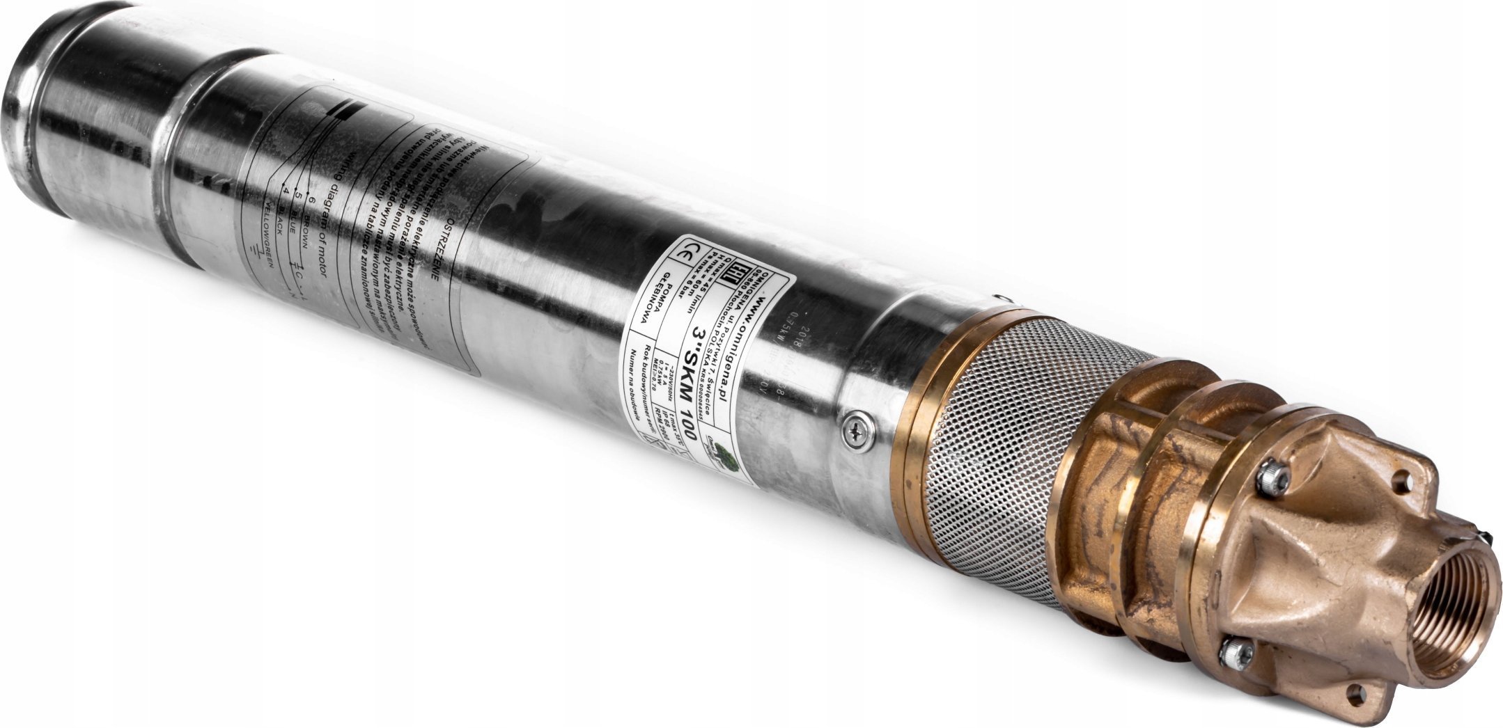 Omnigena Pompa głębinowa - SKM 100 4 0.75 kW 220V OMNIGENA5902341050100