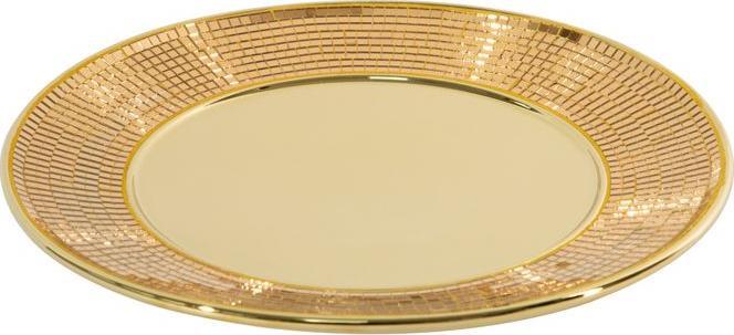 Eurofirany PATERA DEKORACYJNA AURORA (2) (FI) 30X30 CM ZŁOTY