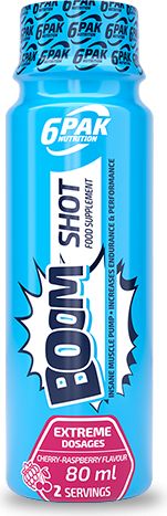 6PAK Nutrition CRAZE SHOT Lemon Grape 80ml