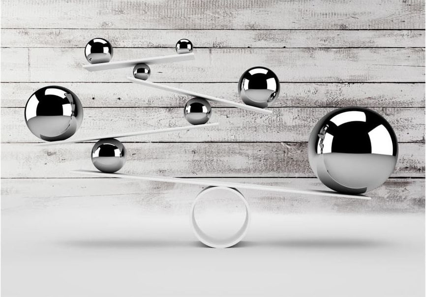 DecoNest Fototapeta - Balans - 350X245