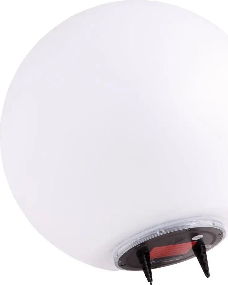 Heitronic Heitronic solar LED garden ball Boule 30cm wh - 35421 4000K IP44