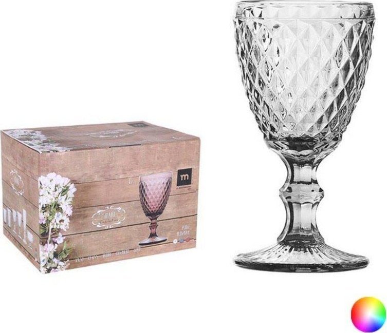 La mediterrnea Kieliszek do wina La Mediterrnea Sidari Szkło (350 ml) - Niebieski