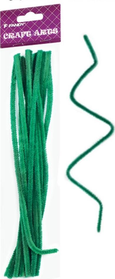 FANDY Druciki kreatywne zielone 15szt FANDY