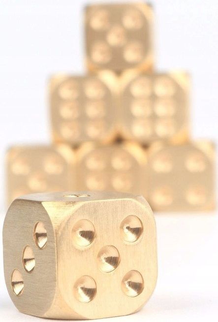 Pan i Pani Gadżet Złota kostka do gry